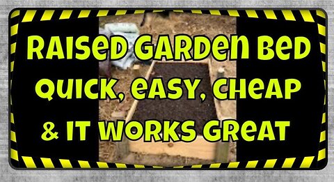 Raised Garden Beds | Grow Your Own Food #diy #howto #garden #gardeningtips #raisedbedgardening