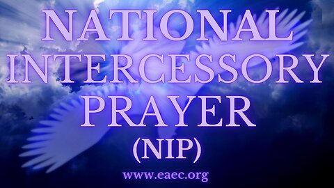 (NIP) MANIFESTO NATIONAL INTERCESSORY PRAYER MANIFESTO
