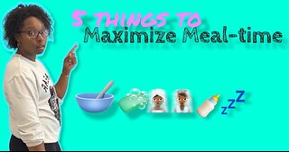 5 Things for our maximized meal routine for twins