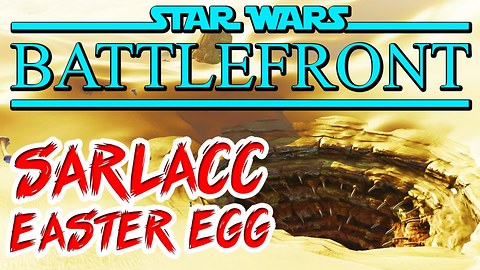 Star Wars Battlefront: Sarlacc pit, R2-D2 and C-3PO Easter eggs