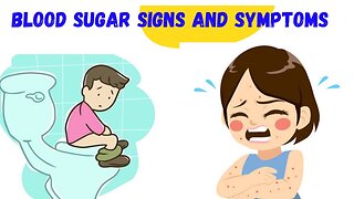 9 Signs your blood sugar is high & Early symptoms