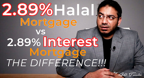 2.89% Halal Mortgage vs 2.89% Interest Mortgage | The Difference | Diminishing Musharakah