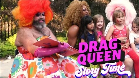 Drag Queen Leads Story Hour For Children In A Church