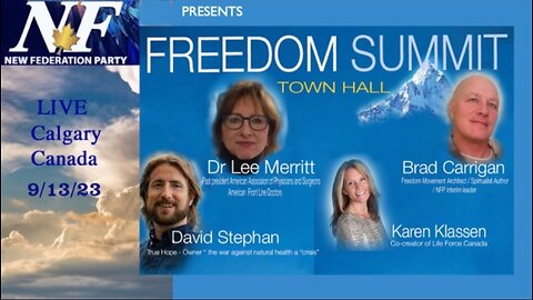 Freedom Summit Town Hall - Calgary 2023-09-13