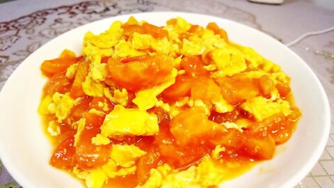 番茄炒蛋这样做才好吃，很多人第一步就错了，难怪不好吃｜How to cook tomato scrambled eggs? Chinese food making