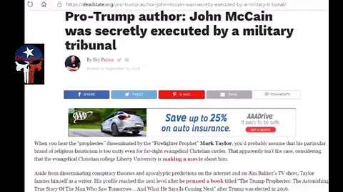 John McCain's Treason & Execution!
