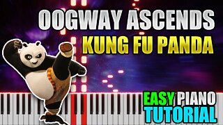 Kung Fu Panda - Oogway Ascends | Easy Piano Lesson