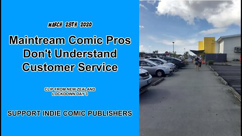 #ComicPros #CustomerService The Narrative 2020 Mainstream ComicPros Don't Understand CustomerService