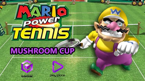 Mario Power Tennis - Mushroom Cup - Game Cube