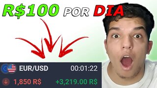 Como Lucrar R$100 TODOS OS DIAS com Opções Binárias | Estratégia consistente para Quotex e Iq Option