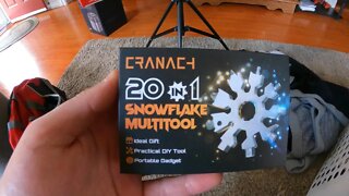 Snowflake Multi tool Tools Christmas Stocking Stuffers 20 in 1