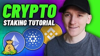 Staking Cryptocurrency Tutorial (Crypto Staking for Passive Income)