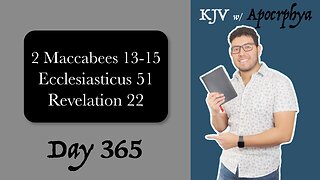 Day 365 - Bible in One Year KJV [2022]