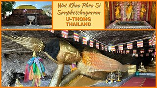 Wat Khao Phra Si Sanphetchayaram (Wat Khao Phra) - U Thong Thailand 2023