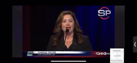 The GA Gov. debate night was won by Kandiss Taylor