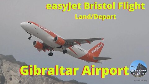Bristol Flight Land:Depart Gibraltar Beautiful Clouds