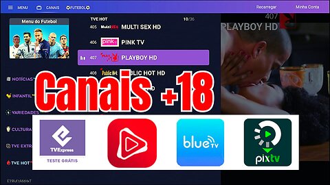 Como Entrar no HOT do: TVExpress, RedPlay, BlueTV e PixTV