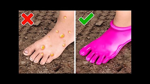 SMART FEET HACKS AND GADGETS | UNUSUAL SHOE CRAFTS || HD