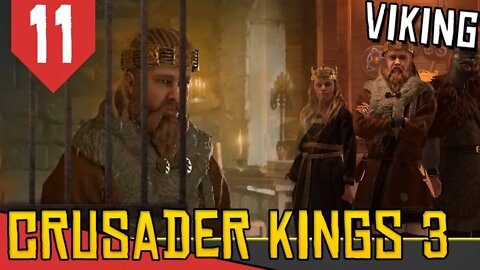 SURPREENDENTE CAPTURA - Crusader Kings 3 The Northmen #11 [Gameplay Português PT-BR]