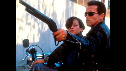Terminator 2 - John Meets The Terminiator Arcade Scene