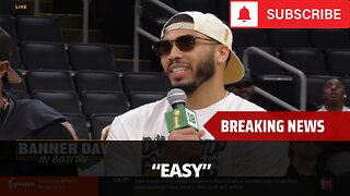 Jayson Tatum Takes Big Shot At The Heat After Finals Win