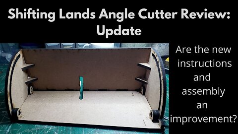 Shifting Lands Angle Cutter Review: Update