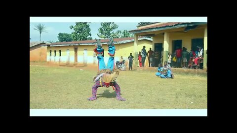 Igala masquerade dance_Ogba competition