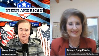 The Stern American Show - Steve Stern with Denice Gary-Pandol, Candidate for U.S. Senate in California