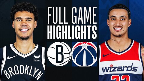 NBA Game Recaps: Wizards 110 V 104 Nets