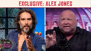 “We Are At The END!” RUSSELL BRAND - ALEX JONES INTERVIEW (PT1) (16NOV23)