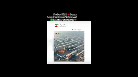 Iran did it 🙌🇮🇷💕🇵🇸 #viral #foryou #irannews #iran #palestine #israel #irandrones