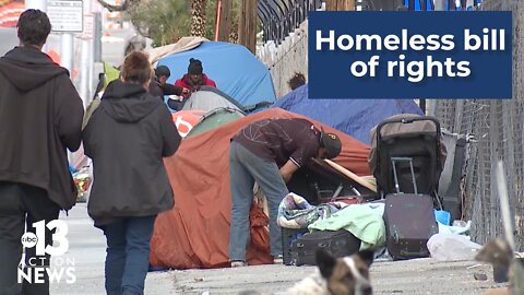 Nevada state lawmakers are considering a homeless bill of rights