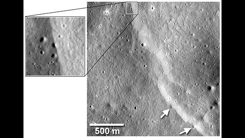 Nasa found crack in moon 😮