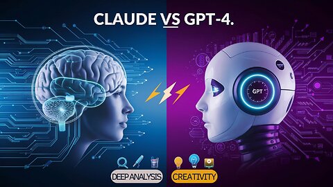 Claude vs. GPT-4 | Smarter AI Than ChatGPT? | GPT-4 vs. Claude Comparison 2024 | CogniHive.tube