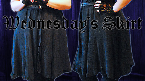 The Skirt | Alirien Builds Wednesday Addams [2]