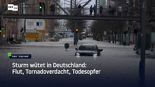 Sturm wütet in Deutschland: Flut, Tornadoverdacht, Todesopfer