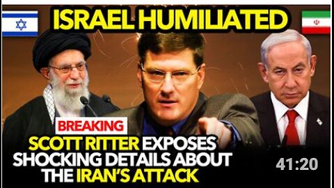 SCOTT RITTER: Iran Has Shattered Israel’s Invincibility; 50 Military Sites Demobilised!