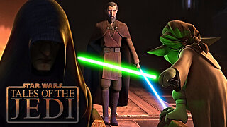 Count Dooku VS Yaddle Scenes - Star Wars: Tales Of The Jedi