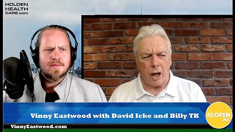Injustice And Perseverance, David Icke and Vinny Eastwood with Billy TK
