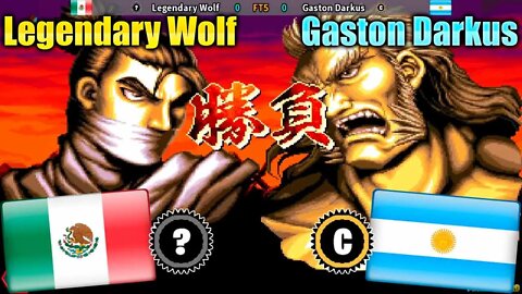 Ninja Master's (Legendary Wolf Vs. Gaston Darkus) [Mexico Vs. Argentina]