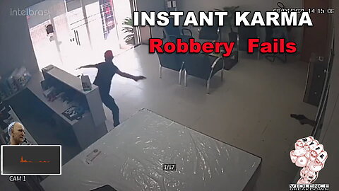 Robbery Goes Wrong: Shop Owner Defends His Store | RVFK Self-Protection