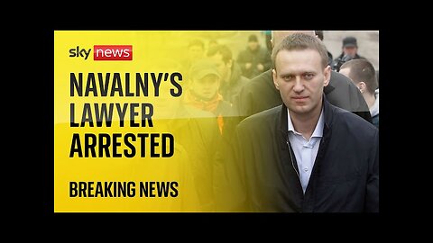 SKY NEWS: The last man visiting Navalny in jail has been arrested
