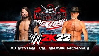 WWE 2K22: AJ Styles vs. Shawn Michaels - Splendid Gameplay!