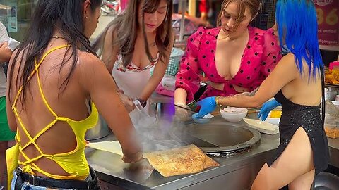 Who is Thailand,s MOST BEAUTIFUL Street FOOD Chef