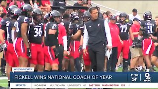 Luke Fickell wins National Coach of the Year