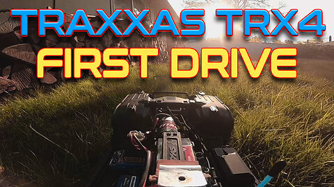Traxxas TRX4 1st Drive - Africa Twin Motovlog - PNW