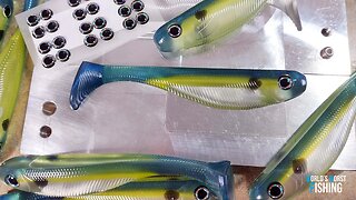 How To Make The PERFECT SEXY-SHAD Color; Fishing Lure Tutorial, Hand Pouring Class