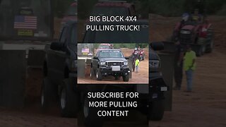 Big Block 4x4 Pulling Truck! #truckpulls #truckpull #truckpulls