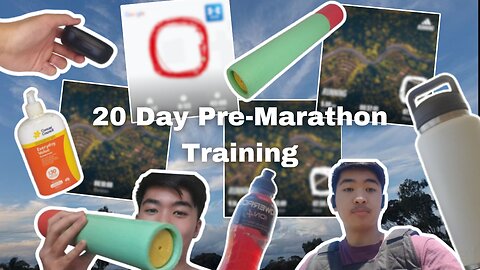 My 20-Day Preparation Training for the Marathon, Here's How It Went