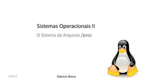 Aula 13 - Linux - O sistema /proc